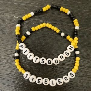 Pittsburgh Steelers Friendship Bracelets